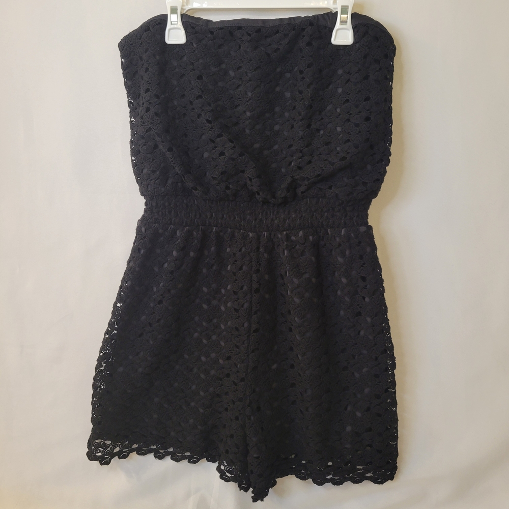 Rewind Elegant Black Lace Jumpsuit